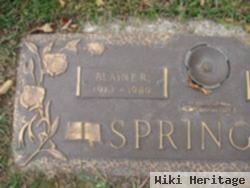 Blaine Raymond Springer