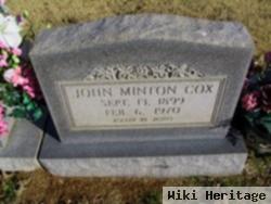 John Minton Cox