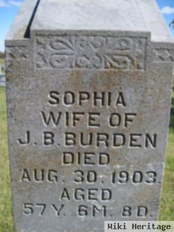 Sophia Bond Burden