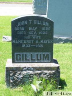 John T Gillum