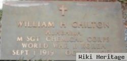 Sgt William H Chilton