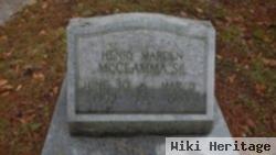 Henry Marden Mcclamma, Sr