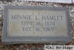 Minnie Lee Shealey Hamlet