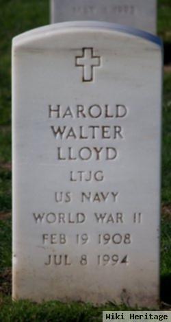 Harold Walter Lloyd