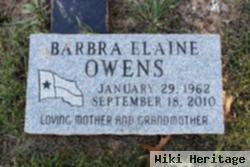 Barbara Elaine Owens