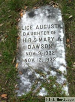 Alice Augusta Dawson