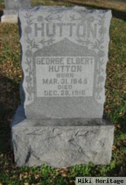 Dr George Elbert Hutton