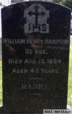 William Henry Harrison "harry" Devoe