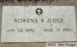 Rowena B Judge