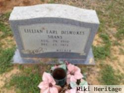 Lillian Earl Hall Dismukes Shans