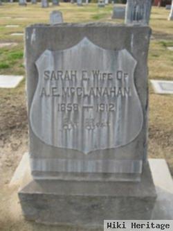 Sarah E. Bloyd Mcclanahan