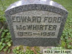 Edward Ford Mcwhirter