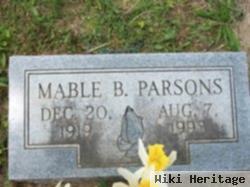 Mable B Parsons