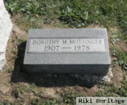 Dorothy M Hummel Motsinger