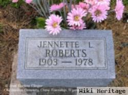 Jennette Stoneburner Roberts