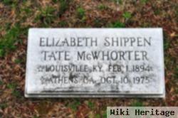 Elizabeth Shippen Tate Mcwhorter