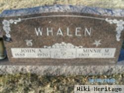 Minnie M. Whalen