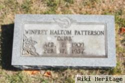 Winfrey Haltom "dubb" Patterson