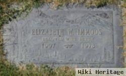 Elizabeth Wilhemina "bet" Immoos