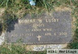 Robert William Lusby, Sr