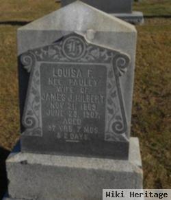 Louisa F. Pauley Hilbert