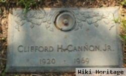 Clifford H Cannon, Jr