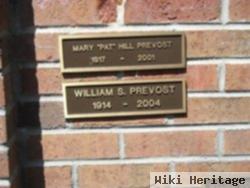 Mary "pat" Hill Prevost