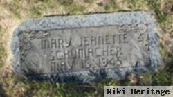 Mary Jeanette Schumacher