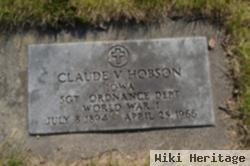 Dr Claude V. Hobson