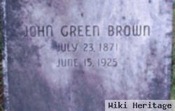 John Green Brown