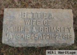 Elizabeth A. "bettie" Browning Grimsley