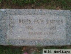 Helen Pate Simpson