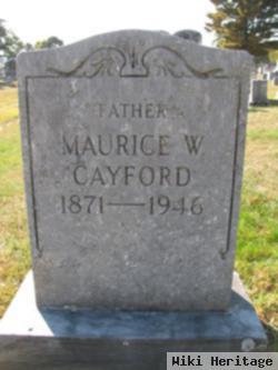 Maurice Walter Cayford