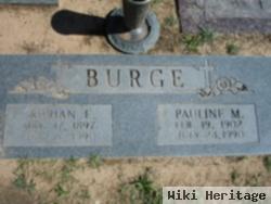 Adrian E. Burge