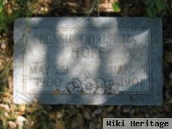 Bessie Christina Hoff