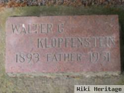 Walter G Klopfenstein