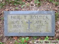 Paul T Bostick