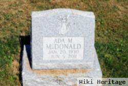 Ada M Mcdonald