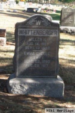 Emma E. Cole Whittenberger