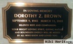 Dorothy Z Brown