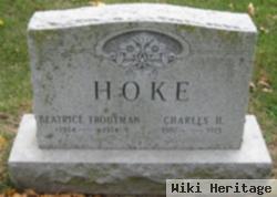 Beatrice Elizabeth Sumpman Troutman Hoke