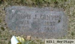 Joseph J Ginter