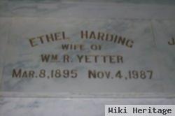 Lessie Ethel Harding Yetter