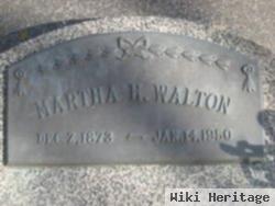 Martha Hannah Mcpherson Walton