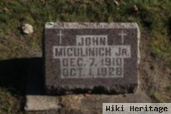 John Henry Miculinich, Jr