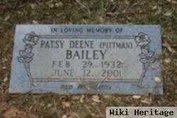 Patsy Deene Pittman Bailey