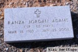 Ranza Jordan "rip" Adams