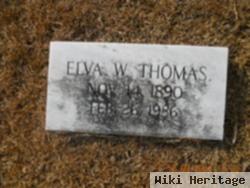 Elva Mary Walker Thomas