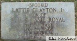 Lattie Clayton "spookie" Royal, Jr