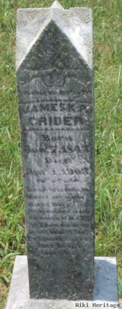 James Knox Polk Crider